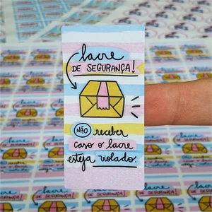 Lacre Adesivo de segurança