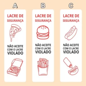 Lacres de Segurança 3x10cm