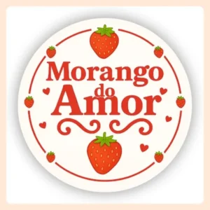 Adesivo Morango do Amor